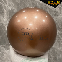 Rose gold decoration ball Hangball large window stage ceiling plating ball stainless steel bright ball Christmas ball