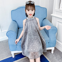 Girl Dress Girl Dress Child Skirt Vest Little Girl Dress Little Girl Dress Summer Ocean Air 2021 New Summer Dress Princess Dress