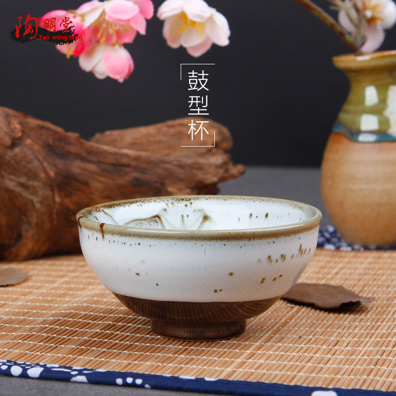 TaoMingTang sample tea cup ceramic up kung fu tea set personal creative cup your up glaze hat cup tea cup