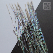 Original slice cut silk New Zealand abalone shellfish snail inlaid decoration workshop