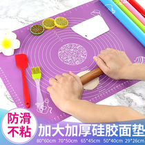Home Large Number of food grade Silicone Gel Knead Mat not stained with dumplings Panel Case Panel Anti-slip kneading surface and mat
