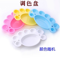 Nail tools paint plate palette paint paint watercolor painting gouache painting Bingene phototherapy painting