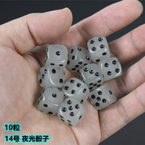 14 Number of luminous dice dice 10 grain rounded corners acrylic luminous colour subbar KTV drinking entertainment screen