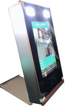 Persons certificate comparison gate system face recognizer card comparison system Site person certificate comparison system