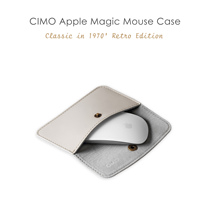 Apple Wireless Mouse Magicmouse Protective Sheath Containing Bag Mouse Bag Genuine Leather Accessories Bag Portable Commute