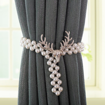 Modern simplicity with elk curtain buckle with a pair of tied band with Nordic jewelry bundled rope light luxury