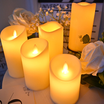 Electronic candle light swing proposal arrangement creative supplies 520 Valentines Day decoration romantic surprise led table lamp