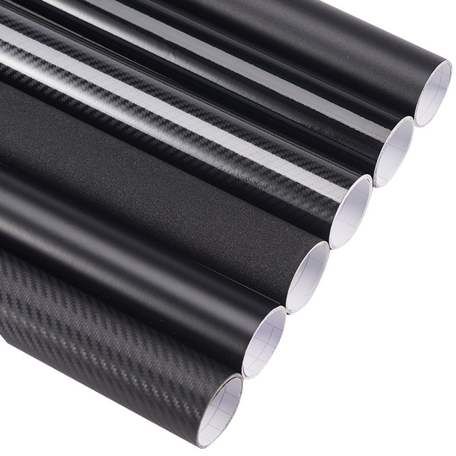 ຮູບເງົາລົດປ່ຽນສີ matt matte gloss black carbon fiber 5D3D roof mirror interior modification sticker