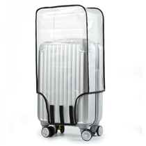 PVC transparent suitcase cover waterproof and wear-resistant suitcase protective cover 24 28 30 inch trolley case dustproof and thickened