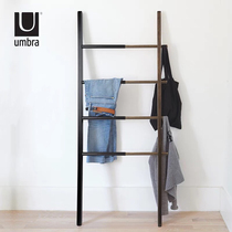 umbra Haber Hanger Living Room Bedroom Floor Hanger Mobile European Solid Wood Simple Step Coat Shack