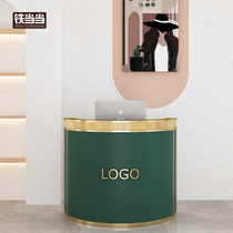 Cashier Desk Counter Clothing Restaurant Restaurant Hotel Bar Terrace Supermarket Beauty Salon Brief Modern Small Front Desk Reception Desk