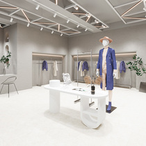 Womens Clothing Store Middle Island Display Table Clothing Store Water Table Shelf Shelves Rectangular Middle Display Table Table