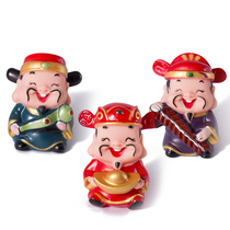 Gold Bronze Money Gold Dollar Treasure Fortune Lord Cake Decoration Q Version Cartoon Strokes of the Treasure Cake Swing Piece 3 Optional