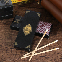 Cigar matches long 10cm matches cigar special matches cedar wood creative aromatherapy matches old-fashioned