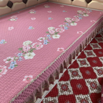 Summer 3 m rural northeast one skirt electric Kang cotton large Kang pad Four Seasons pure cotton tatami mat non-slip electric Kang