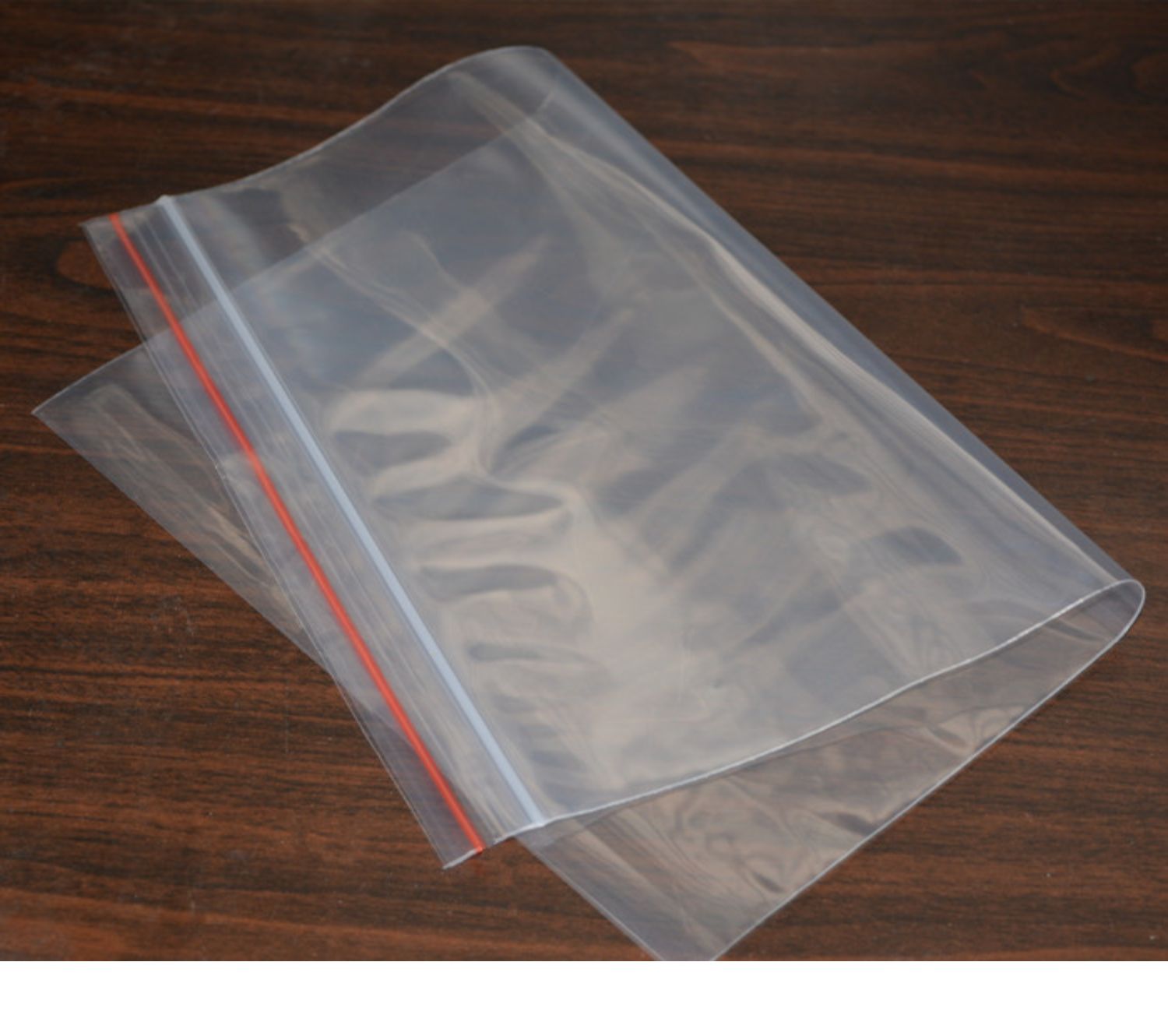 自封袋7号182612加厚透明密封封口袋小号食品包装袋子批发100只