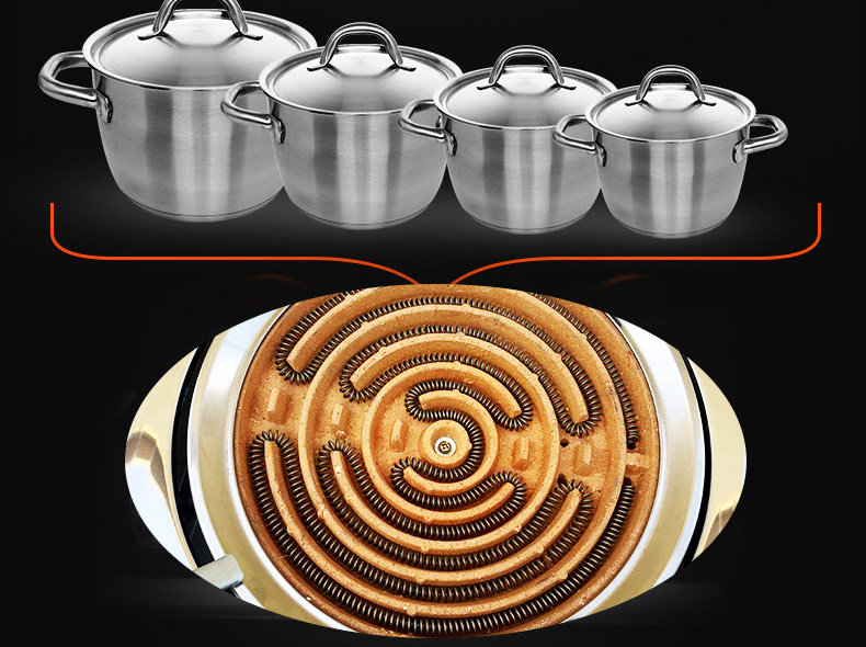 电炉 电炉子家用炒菜电子炉灶电丝炉3000w电灶可调温电热炉火