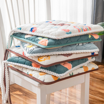 Household dining table chair cushion thickened cushion ground removable and washable office stool butt cushion student seat cushion