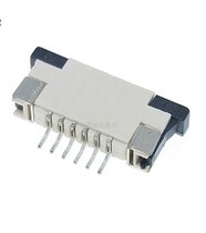 FPC 1 0-6P upper connection cable socket pull-out type