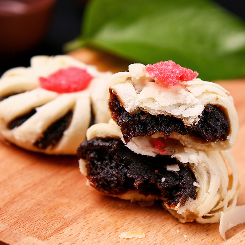 枣泥糕 枣泥馅糕点 酥皮茶点心 枣泥酥 纯手工