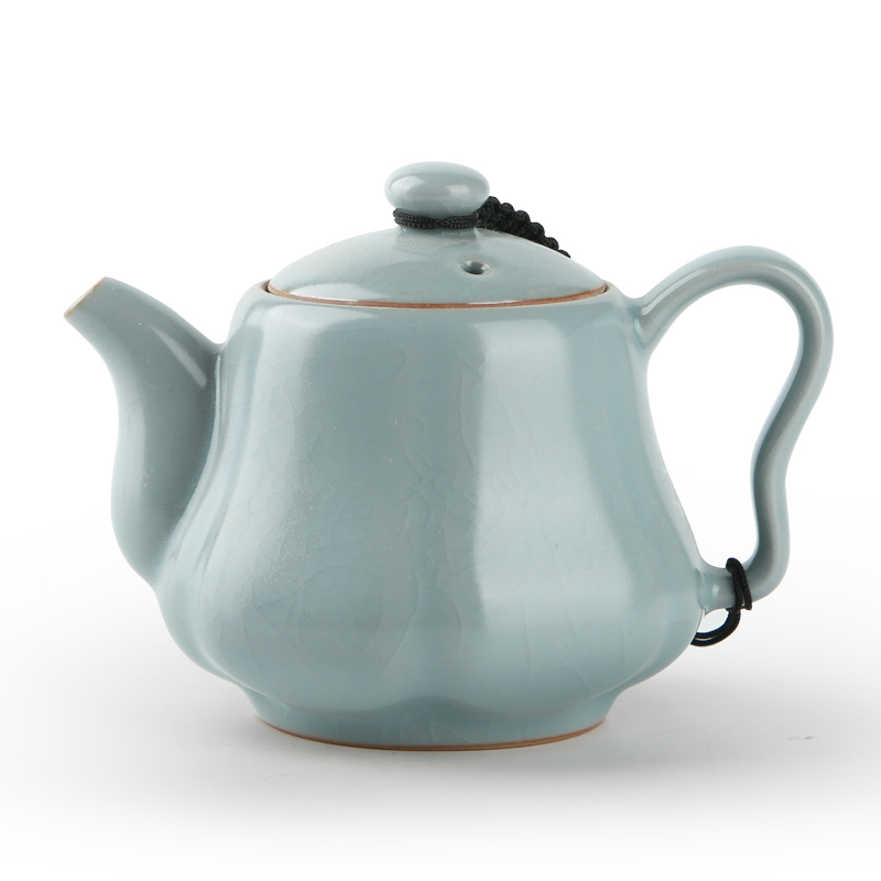 The three frequently your up with jingdezhen ceramic teapot kung fu tea tea, household filter S24012 pumpkin pot