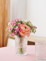 Small Clear New Hand Zahn Star Bouquet Emulation Tea Table Dining Table Bedroom Putting Table Swing Decorative Floral art386