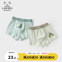 Rabbi tree childrens clothing childrens underwear 2021 spring new boys boxer leggings