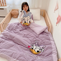 Class a baby quilt cartoon girl baby kindergarten cotton spring and autumn winter can be removed and washed thickened 120x150