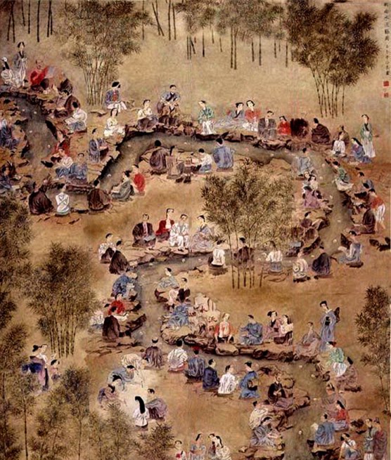 古老的传统文化习俗--曲水流觞