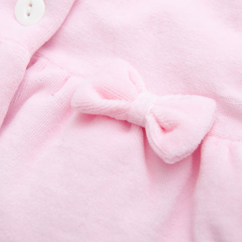 女宝宝棉衣套装外套加厚婴儿衣服冬款保暖儿童棉袄两件套外出服潮产品展示图4
