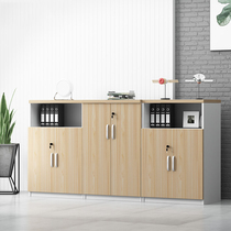 File cabinet short cabinet office cabinet with lock simple modern locker sub display cabinet wooden cabinet