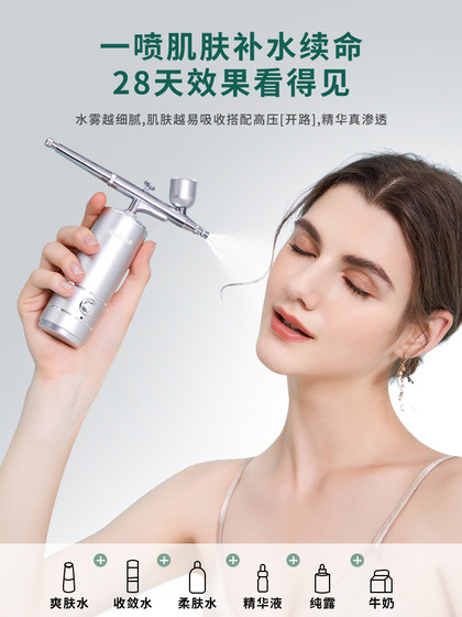 산소 주입 기기 미용실 살롱 홈 핸드 헬드 휴대용 충전 나노 분무기 특수 소개 에센스 원자력 및 물 보충 산소 주입 기기 미용실 살롱 홈 핸드 헬드 휴대용 충전 나노 분무기 특수 소개 에센스 원자력 및 물 보충
