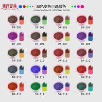 Color change color sense warm powder temperature change powder hand touch meet temperature change heat sensitive nail oil silicone drop glue injection molding material