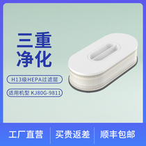 admair air purifier filter cartridge for KJ80G-9811