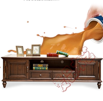 American solid wood living room TV cabinet coffee table combination logs simple custom 1 8 meters of small-sized garden cabinet