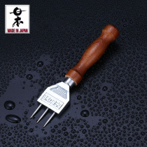 Bar Soul Japan original imported black carbon steel Delux bartender three-pronged ice cone chisel round ice hockey divider