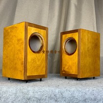 DIY set to make 3-inch full-frequency coaxial desktop solid wood small speaker birch plywood Applicable to Mark Alpair5