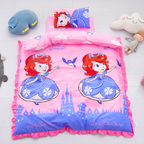 Childrens kindergarten quilt three-piece set containing core childrens nap bedding baby bed bed set of cot six sets