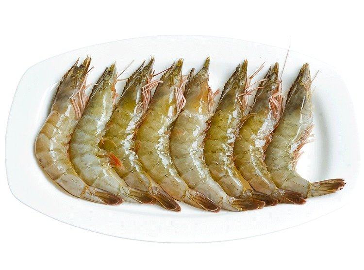 刘清 大连海鲜大对虾1750g/35-38只 冷冻水产 鲜冻大虾 新鲜海虾_7折