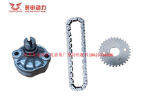 Zongshen Tsunami water cooling automatic clutch 150 200 250 Ageing engine oil pump gear chain