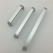 Two-end curved handle space aluminum alloy drawer cheap handle wardrobe cabinet bedside table desk buckle hardware