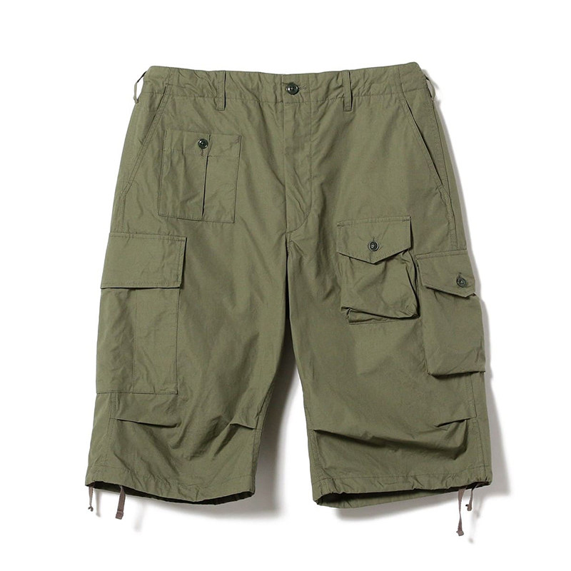 Engineered Garments工裝短褲BEAMS PLUS 男裝休閒2024春季新款寬鬆短褲