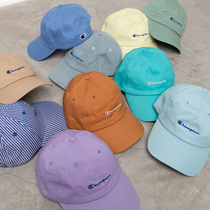 CHAMPION X WEGO CAP Japanese champion classic scribe specimen men and women curved hat baseball cap