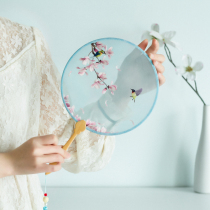 Ya embroidery collection Hunan embroidery Group fan ancient style Hanfu fan manual embroidery double-sided embroidery National style Mid-Autumn Festival Teachers Day gift