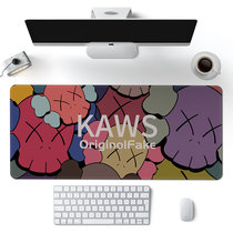 kaws Sesame Street mouse pads super large cartoon graffiti personality custom desktop pad dormitory learning pads