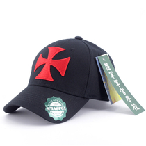 WHAMPOA Black Cotton Knights Templar Crusaders Assassin Creed Tactical Baseball Cap Tactical Cap