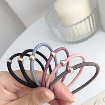Rubber band hair ring head rope Korean small fresh headdress Adult simple basic thin wild ponytail hair rope