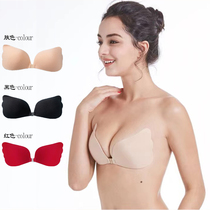 Small breasts show large thickened breathable invisible bra stickers for wedding photos special milk stickers gathered on the support strapless underwear women