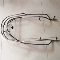 Suitable for HJ125T-16 Skyhawk 16D pedal motorcycle front and rear bumper stainless steel anti-collision bumper guard