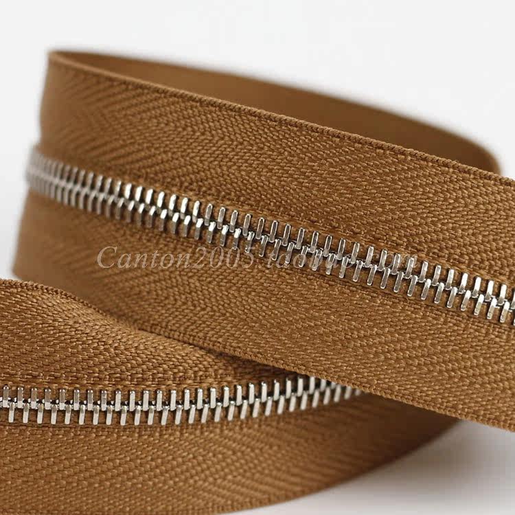 原装瑞士riri拉链 【m4】4号 金属拉链 镍色 cc combi 2206 硬布